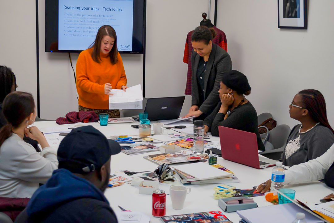 A workshop being held at The Studio Workspace by a member